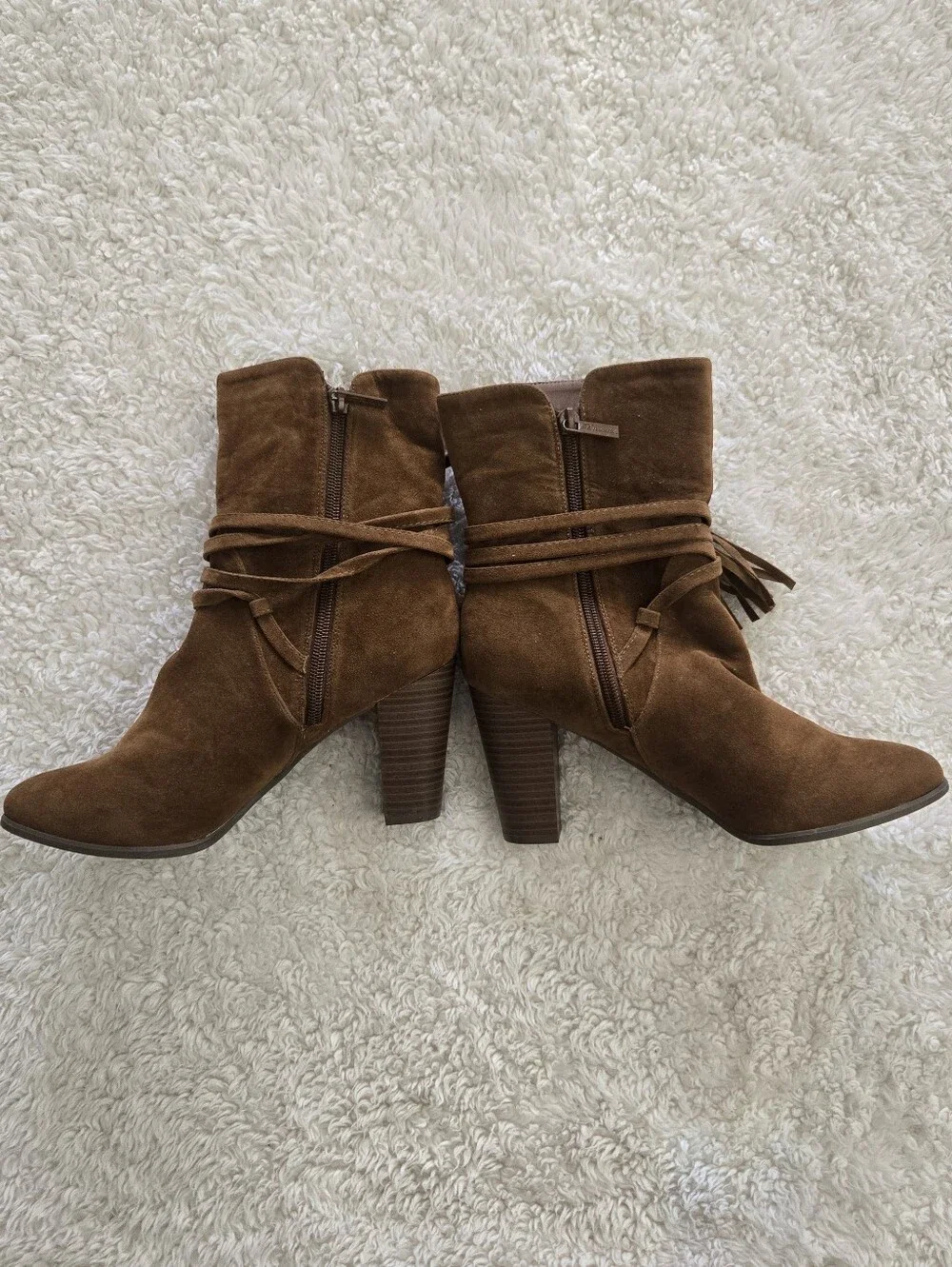 Breckelles | Hilary Faux Suede Booties